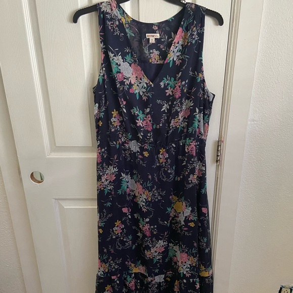 Flowery summer maxi dress - Picture 1 of 2